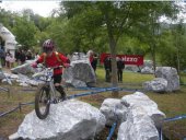 Joven piloto en el circuito de Trialsín de Puiana