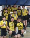 Alevines e infantiles del Club Ciclista Irunés “Óptica Bidasoa” participantes en el CAMPEONATO DE GIPUZKOA POR EQUIPOS 2015